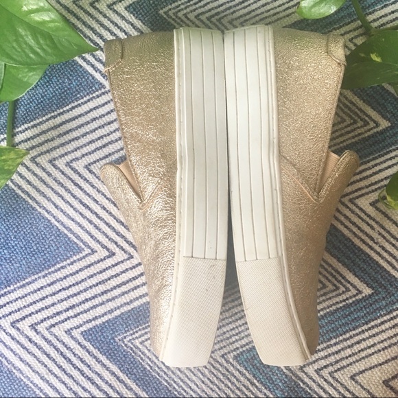 KENNETH COLE Rose Gold Platform Sneaker 9.5 - Picture 6 of 8